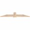 Ekena Millwork Eugene Smooth Timber Gable Bracket, Douglas Fir, 60"W x 12"H x 1 1/2"D x 5 1/2"F, 5/12 Pitch GBW060X12X0206EUG00SDF - alternate 4
